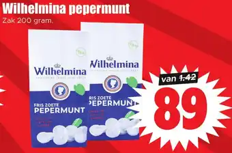 Dirk Wilhelmina pepermunt aanbieding