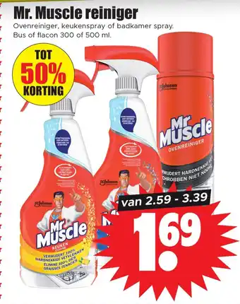Dirk Mr. Muscle reiniger aanbieding