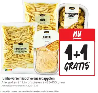 Jumbo Jumbo verse friet of ovenaardappelen aanbieding