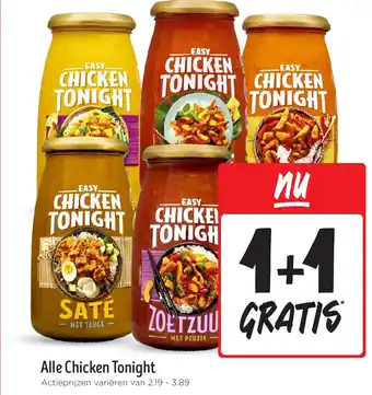 Jumbo Alle Chicken Tonight aanbieding