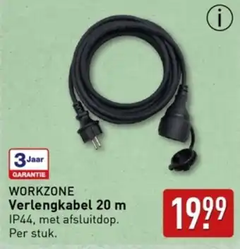 ALDI Verlengkabel aanbieding