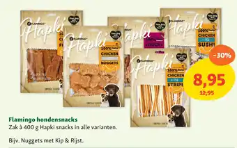Maxi Zoo Flamingo hondensnacks aanbieding