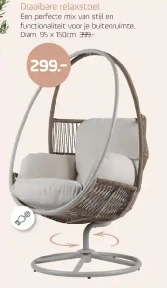 Coppelmans Draaibare relaxstoel aanbieding
