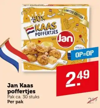 Coop Jan Kaas poffertjes aanbieding