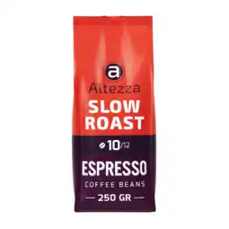 Koffievoordeel.nl Altezza Slow Roast Espresso - Koffiebonen 250 GR aanbieding