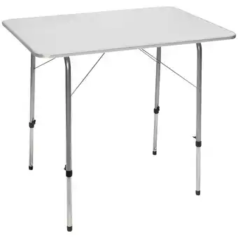 ANWB Bo-camp Campingtafel Verstelbaar 80x60 cm Grijs aanbieding