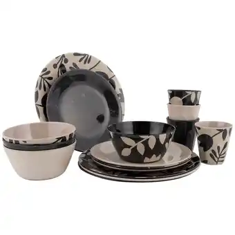 ANWB Bo-camp Servies Mix & Match 16 Stuks Beige aanbieding