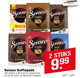 Coop Senseo Koffiepads aanbieding