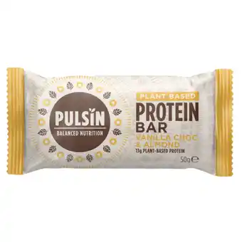 Holland & Barrett Pulsin Vanilla Choc Chip Protein Booster - 50g aanbieding