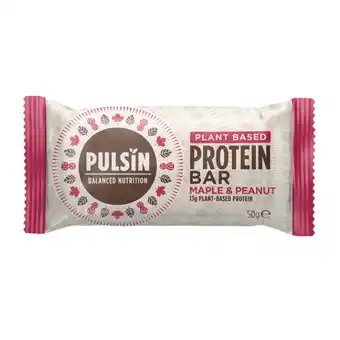 Holland & Barrett Pulsin Protein Booster Maple & Peanut - 50g aanbieding