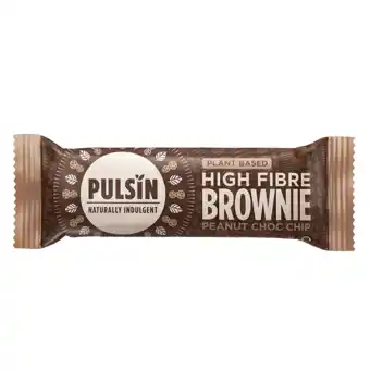 Holland & Barrett Pulsin Peanut Choc Brownie 35g aanbieding