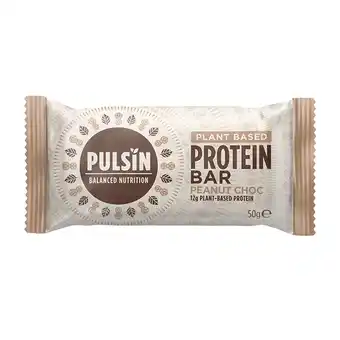 Holland & Barrett Pulsin Protein Booster Peanut Choc - 50g aanbieding