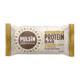 Holland & Barrett Pulsin Protein Booster Caramel Choc & Peanut - 50g aanbieding