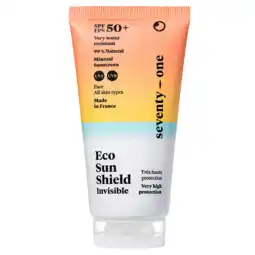 Holland & Barrett SeventyOne Eco Sun Shield Invisible SPF 50+ - 50ml aanbieding