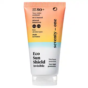Holland & Barrett SeventyOne Eco Sun Shield Invisible SPF 50+ - 50ml aanbieding