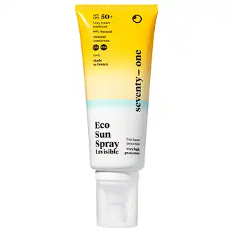 Holland & Barrett SeventyOne Eco Sun Spray Invisible SPF 50+ - 100ml aanbieding