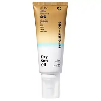 Holland & Barrett SeventyOne Dry Sun Oil SPF 30 - 100ml aanbieding