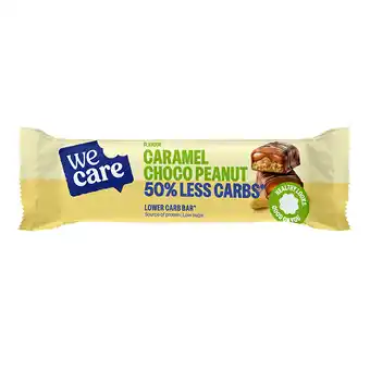 Holland & Barrett WeCare Lower Carb Bar Caramel Choco Peanut - 35g aanbieding