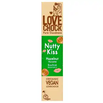 Holland & Barrett Lovechock Nutty Kiss Hazelnut - 40g aanbieding