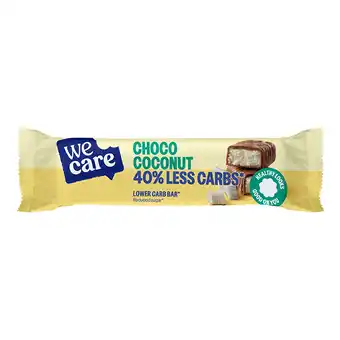 Holland & Barrett WeCare Lower Carb Chocolate Coconut Reep - 35g aanbieding