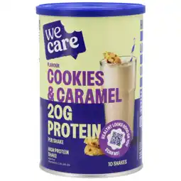 Holland & Barrett WeCare Protein Shake Cookies & Caramel - 340g aanbieding
