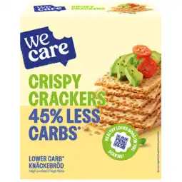 Holland & Barrett WeCare Crispy Koolhydraatarme Crackers - 100g aanbieding