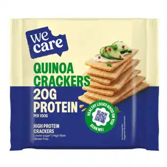 Holland & Barrett WeCare Quinoa Crackers - 100g aanbieding