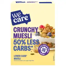 Holland & Barrett WeCare Lower Carb Koolhydraatarme Muesli - 325g aanbieding