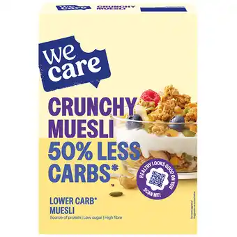 Holland & Barrett WeCare Lower Carb Koolhydraatarme Muesli - 325g aanbieding