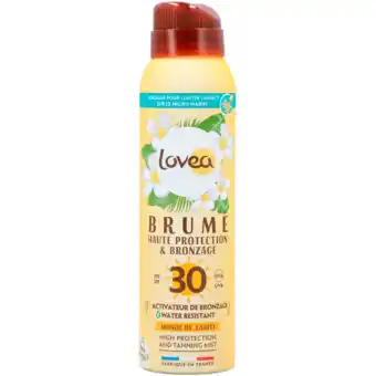 Holland & Barrett Lovea Tanning Mist Tahiti Monoi SPF30 - 150ml aanbieding