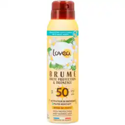 Holland & Barrett Lovea Tanning Mist Tahiti Monoi SPF50 - 150ml aanbieding