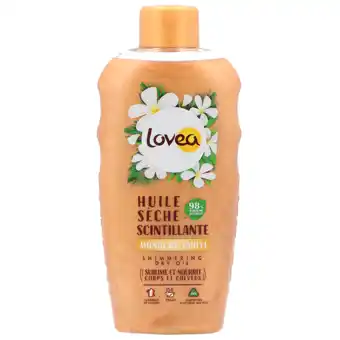 Holland & Barrett Lovea Shimmer Oil Tahiti Monoi - 150ml aanbieding