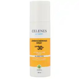 Holland & Barrett Celenes Herbal Zonnebrandspray SPF30+ - 150ml aanbieding