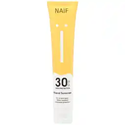 Holland & Barrett Naïf Minerale Zonnebrandcrème SPF30 - 50ml aanbieding