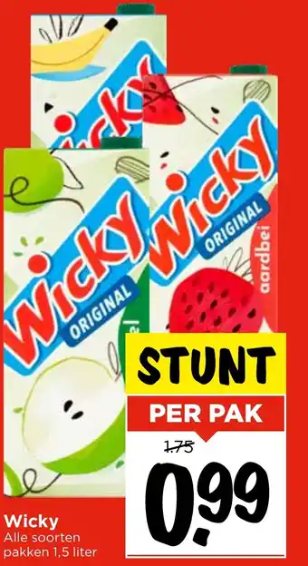 Vomar Voordeelmarkt Wicky aanbieding