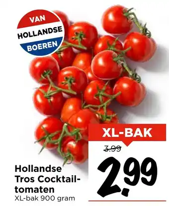 Vomar Voordeelmarkt Hollandse Tros Cocktail tomaten aanbieding