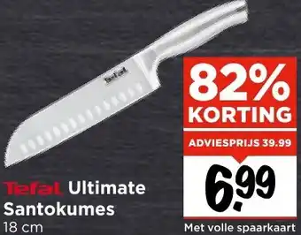 Vomar Voordeelmarkt Tefal Ultimate Santokumes aanbieding