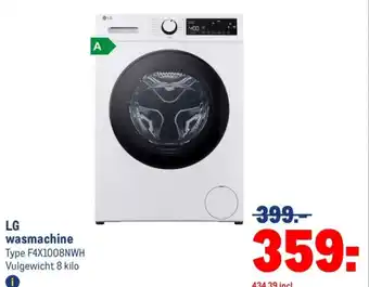 Makro LG wasmachine aanbieding
