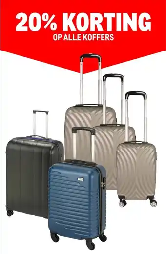 Makro Op alle koffers aanbieding