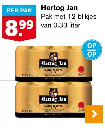 Hoogvliet Hertog Jan aanbieding