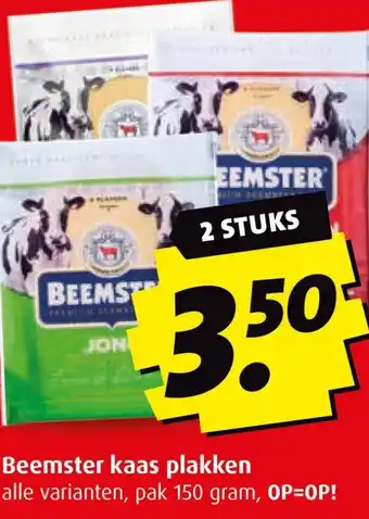 Boni Beemster kaas plakken aanbieding