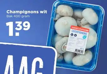 PLUS Champignons wit aanbieding