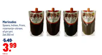 Makro Marinades aanbieding