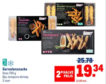 Makro Garnalensnacks aanbieding