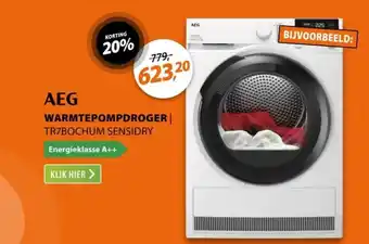 Expert AEG Warmtepompdroger aanbieding