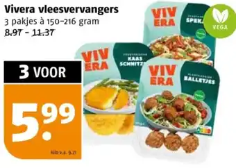 Poiesz Vivera vleesvervangers aanbieding