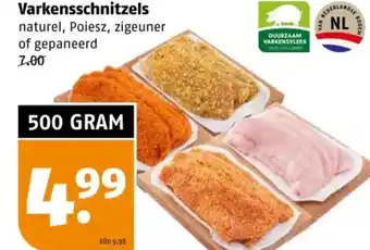 Poiesz Varkensschnitzels aanbieding