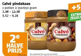 Poiesz Calvé pindakaas aanbieding