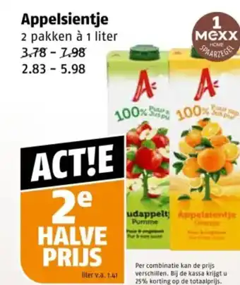 Poiesz Appelsientje aanbieding