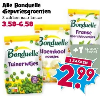 Boon`s Markt Alle Bonduelle diepvriesgroenten aanbieding